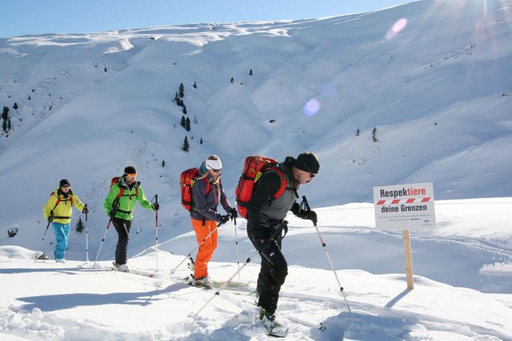 Skitouren - Winterurlaub im Salzburger Land