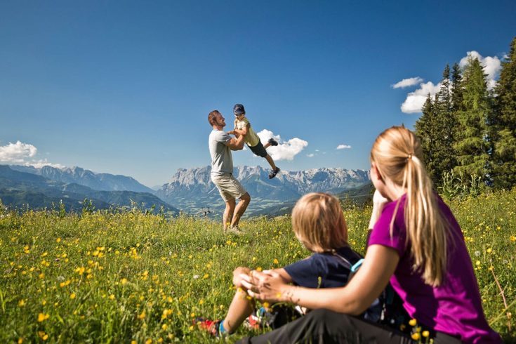 Wandern - Sommerurlaub in St. Johann-Alpendorf, Salzburg